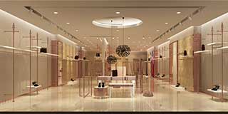女鞋展柜设计